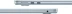 Ноутбук Apple MacBook Air A3240 M4 10 core 16Gb SSD256Gb/8 core GPU 13.6" Liquid Retina (2560x1664) macOS lt.blue WiFi BT Cam (MC6T4HN/A)