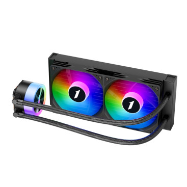 1STPLAYER TS1 240 ARGB, LGA1700/1200/115X/AM5/AM4, Black