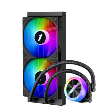 1STPLAYER TS1 240 ARGB, LGA1700/1200/115X/AM5/AM4, Black