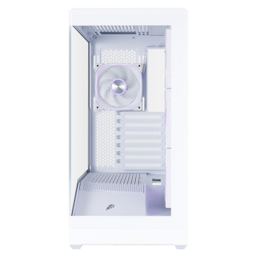 1STPLAYER GM7 ARGB, ATX, 4x120mm ARGB, White, GM7-WH-3FN7R-W-1FN7-W