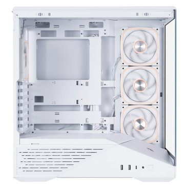 1STPLAYER GM7 ARGB, ATX, 4x120mm ARGB, White, GM7-WH-3FN7R-W-1FN7-W