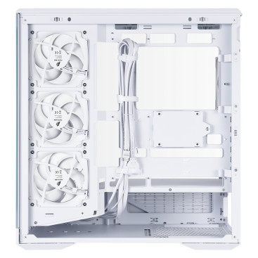 1STPLAYER GM7 ARGB, ATX, 4x120mm ARGB, White, GM7-WH-3FN7R-W-1FN7-W