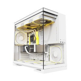 Geometric Future Model 5 White, E-ATX, White, 1AM5WKWT00100