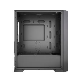 Powercase ByteFlow Micro CP, mATX, Black, CAMBCP-F0