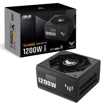 ASUS TUF-GAMING-1200G, 1200W, 80 PLUS Gold, черный