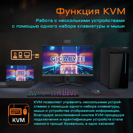 28" Gigabyte 4K M28U-EK 20VM0-M28UBA-1EKR, черный