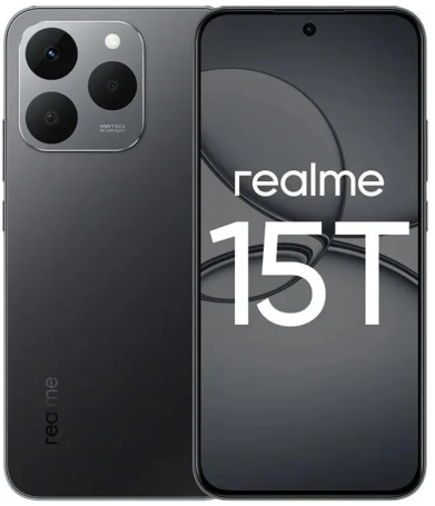realme 15T 8/128 ГБ темно-серый