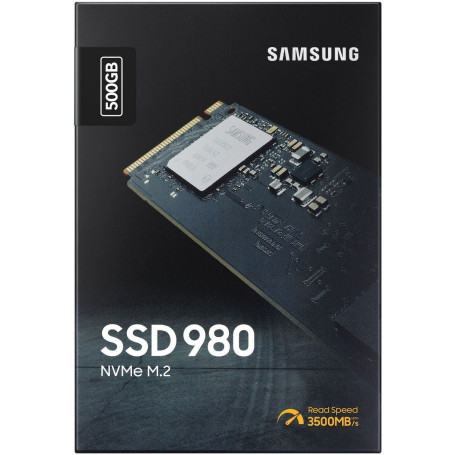 Samsung 980 500GB M.2 2280 PCIe Gen3x4 3100/2600 MZ-V8V500BW