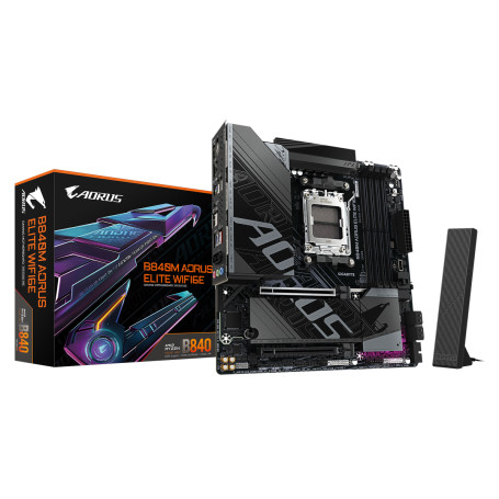 Gigabyte B840M AORUS ELITE WIFI6E socket AM5