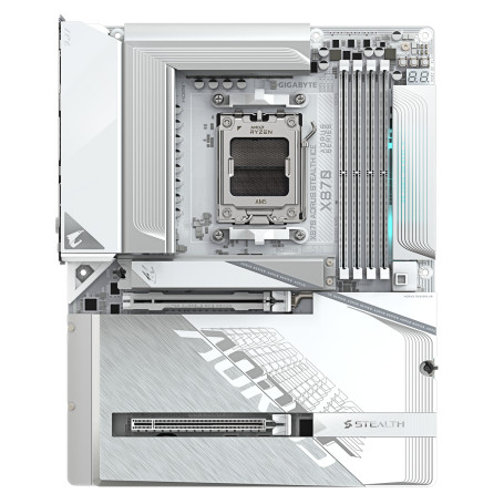 Gigabyte X870 AORUS STEALTH ICE socket AM5
