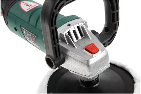 Полировальная машина Hammer USM1200P 1200Вт 3500об/мин рез.шпин.:M14 d=180мм (519462)