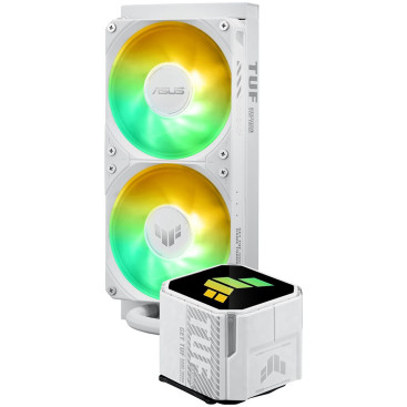ASUS TUF GAMING LC III 240 ARGB WHT, LGA1851/1700/1200/115X/AM5/AM4, 90RC01J2-B0EAY0, белый