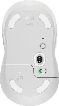 Logitech M650, беспроводная, 4000dpi, белый/серый (910-006255)