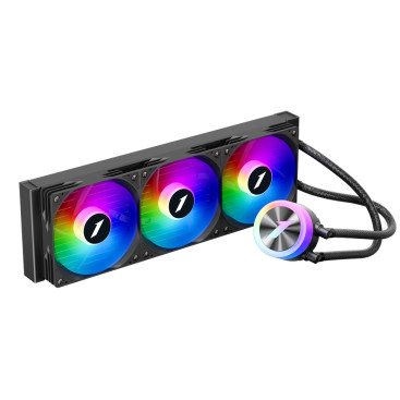 1STPLAYER TS1 360 ARGB, LGA1700/1200/115X/AM5/AM4, Black