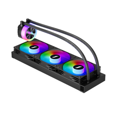 1STPLAYER TS1 360 ARGB, LGA1700/1200/115X/AM5/AM4, Black