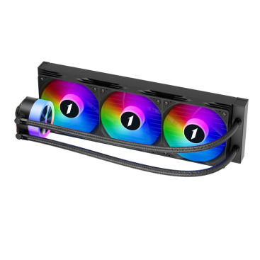 1STPLAYER TS1 360 ARGB, LGA1700/1200/115X/AM5/AM4, Black
