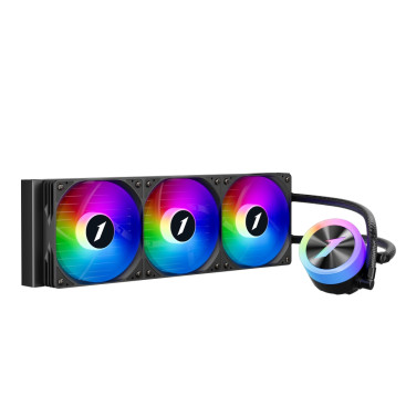 1STPLAYER TS1 360 ARGB, LGA1700/1200/115X/AM5/AM4, Black