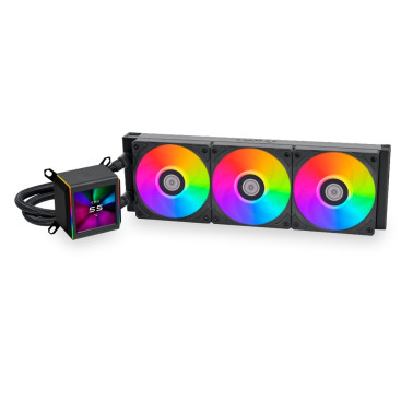 Lian Li GA II LCD 360, LGA1700/1200/115X/AM5/AM4, Black