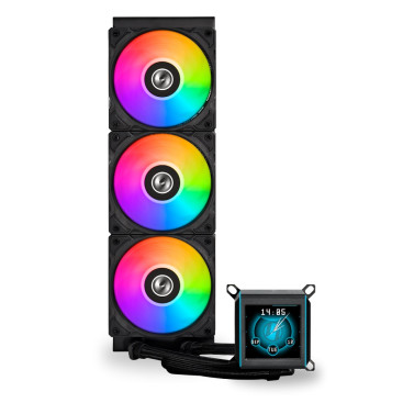 Lian Li GA II LCD 360, LGA1700/1200/115X/AM5/AM4, Black