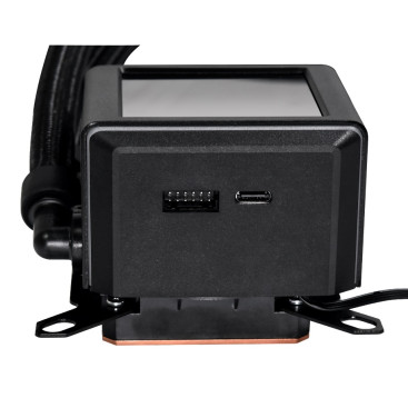 Lian Li GA II LCD 360, LGA1700/1200/115X/AM5/AM4, Black