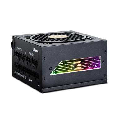 Zalman ZM1200-TMX2 VIEW, 1200W, 80 PLUS Gold, ZM1200-TMX2 VIEW, черный