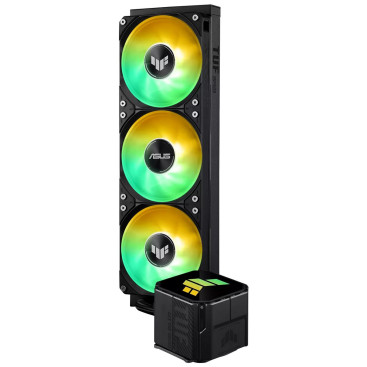ASUS TUF GAMING LC III 360 ARGB, LGA1851/1700/1200/115X/AM5/AM4, 90RC0191-B0EAY0, черный