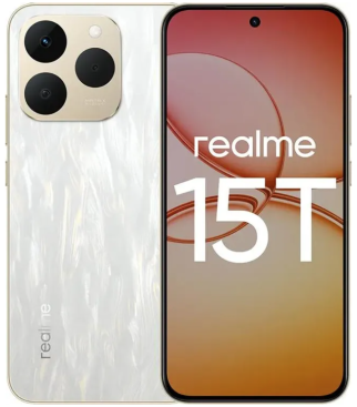 realme 15T 8/128 ГБ белый