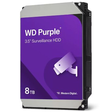 WD Purple 8TB 3.5" SATA 6Gb/s 5400rpm 256MB (WD85PURZ)