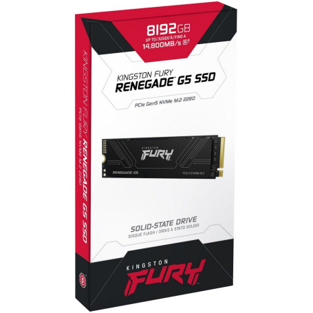 Kingston Fury Renegade G5 8TB M.2 2280 PCIe Gen5x4 SFYR2D/8T1