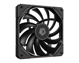 Вентилятор ID-COOLING TF-12015-K 120x120x15мм (40шт./кор, PWM, Low Noise, супер-тонкий, резиновые углы, черный, 500-2200об/мин) BOX