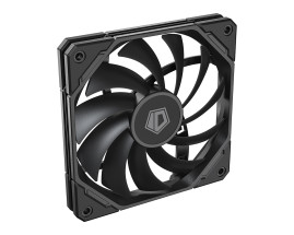 Вентилятор ID-COOLING TF-12015-K 120x120x15мм (40шт./кор, PWM, Low Noise, супер-тонкий, резиновые углы, черный, 500-2200об/мин) BOX