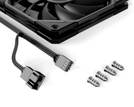 Вентилятор ID-COOLING TF-12015-K 120x120x15мм (40шт./кор, PWM, Low Noise, супер-тонкий, резиновые углы, черный, 500-2200об/мин) BOX