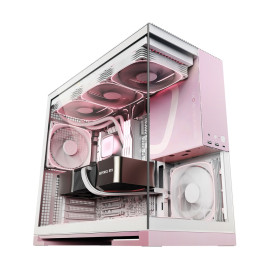 Geometric Future Model 5 White Pink, E-ATX, White Pink, 1AM5WKPK00100