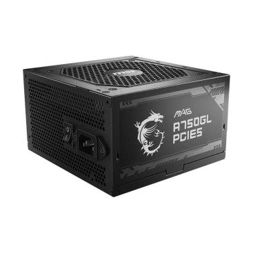 MSI MAG A750GL PCIE5, 750W, 80 PLUS Gold, черный