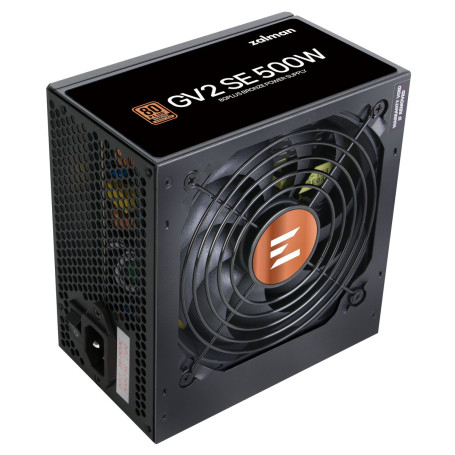 Zalman ZM500-GV2SE, 500W, 80 PLUS Bronze, черный