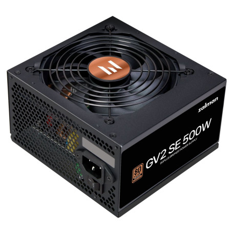 Zalman ZM500-GV2SE, 500W, 80 PLUS Bronze, черный
