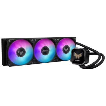 ASUS TUF GAMING LC III 360 ARGB LCD, LGA1851/1700/1200/115X/AM5/AM4, 90RC01A1-B0EAY0, черный