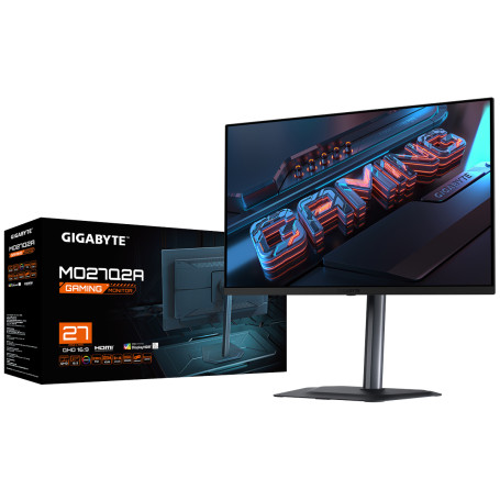 26.5" Gigabyte QHD MO27Q2A EK, черный
