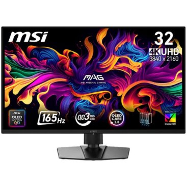 31.5" MSI UHD MAG 322UP QD-OLED E16, черный