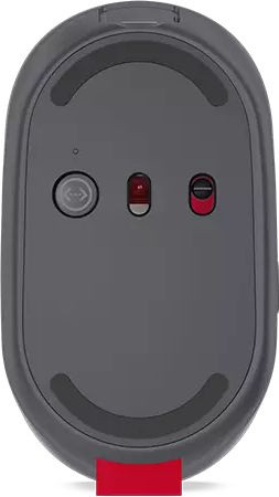Lenovo Go, беспроводная, 2400dpi, серый