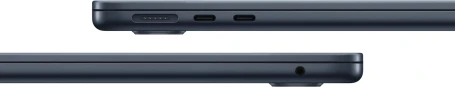 Ноутбук Apple MacBook Air A3240 M4 10 core 16Gb SSD512Gb/10 core GPU 13.6" Liquid Retina (2560x1664) macOS midnight WiFi BT Cam (MW133HN/A)