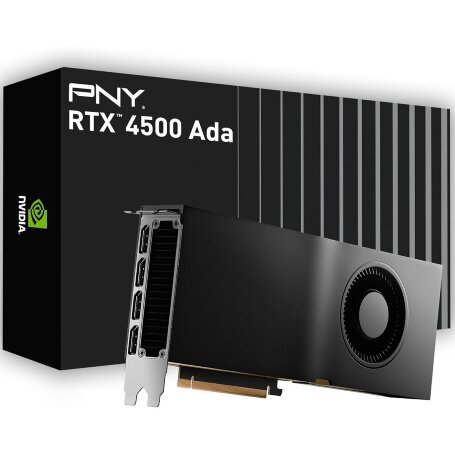 NVIDIA RTX 4500 Ada 24GB PCI-E Black (900-5G132-0060-000)