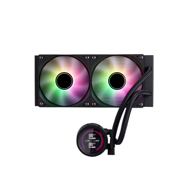 1STPLAYER TS4 240 ARGB, LGA1700/1200/115X/AM5/AM4, Black