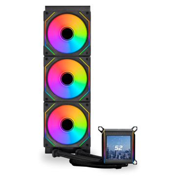 Lian Li GA II LCD SL-INF 360, LGA1700/1200/115X/AM5/AM4, Black