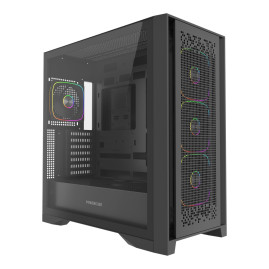 Powercase ByteFlow Pro ARGB, E-ATX, 4x120mm ARGB, Black, CH9GPB-A4