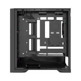 Powercase ByteFlow Pro ARGB, E-ATX, 4x120mm ARGB, Black, CH9GPB-A4