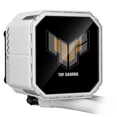 ASUS TUF GAMING LC III 360 ARGB LCD WHT, LGA1851/1700/1200/115X/AM5/AM4, 90RC01A2-B0EAY0, белый