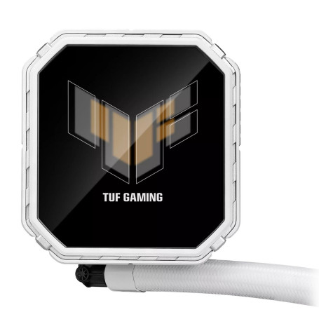 ASUS TUF GAMING LC III 360 ARGB LCD WHT, LGA1851/1700/1200/115X/AM5/AM4, 90RC01A2-B0EAY0, белый