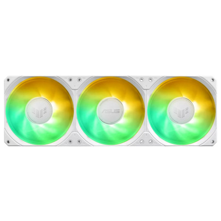 ASUS TUF GAMING LC III 360 ARGB LCD WHT, LGA1851/1700/1200/115X/AM5/AM4, 90RC01A2-B0EAY0, белый