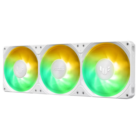 ASUS TUF GAMING LC III 360 ARGB LCD WHT, LGA1851/1700/1200/115X/AM5/AM4, 90RC01A2-B0EAY0, белый